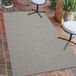 Klassiek-modern tapis sisal gris 80 x 200 cm