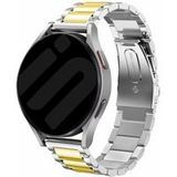 Strap-it Samsung Bracelet acier Samsung Galaxy Watch 6 Classic 43mm (argent/or)