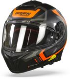 Nolan N80-8 Ally N-Com 41 Mat Zwart Oranje Integraalhelm