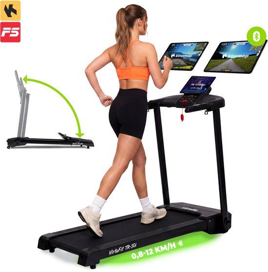 VirtuFit TR-50i Loopband - Inklapbaar - 12 Programma's - Tot 12 km/u
