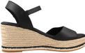 POPA ARENAL Sandales femme noires à talon - Cuir - Taille 36