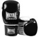 Metal Boxe Gants de boxe en cuir sparring 20 oz noir/blanc