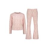 Vingino pyjama met panterprint - deep mauve