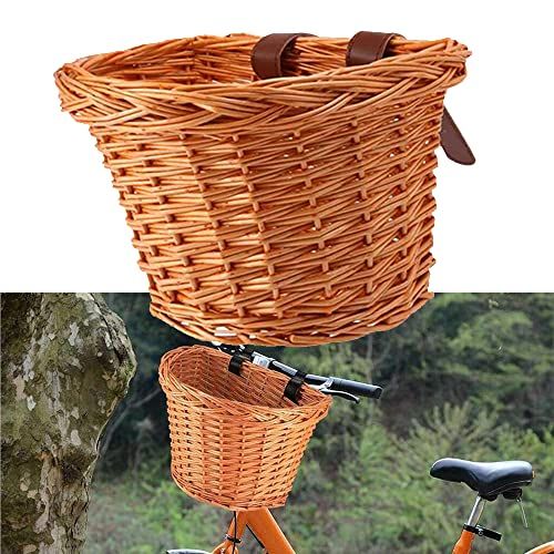 AROUND rieten fietsmand voorop Willow Basic rectangular