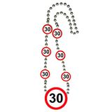 Folat - 30 Jaar Verkeersbord Ketting