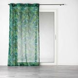 douceur d'intérieur Ooggordijn 140 x 240 cm gezandstraald Rio blauw