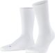 FALKE Run Rib Crew Sokken unisex wit - maat 37-38