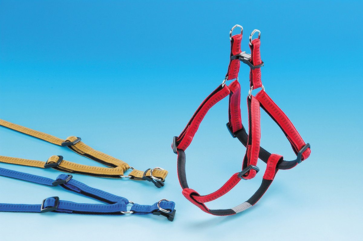 Nobby - Hondentuig - Body - Zwart - Buikomvang 60 tot 86 cm - 2,5 cm breed