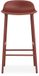 Normann Copenhagen Vorm barkruk met metalen frame - 65 cm - rood