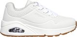 Skechers UNO GEN1 - SHIMMER AWAY Meisjes Sneakers - Wit