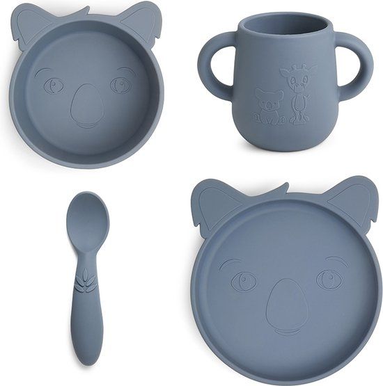 Nuuroo Lykke Koala 4-delige serviesset - Bering Sea