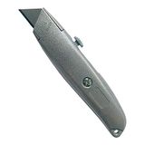 Gertu Gnoostrapalum mes met trapeziummes, staalblauw-grijs, 18 mm grootte, 12 stuks