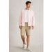 White Stuff Chemise imprimé flamant rose en lin Blanc Imprimé