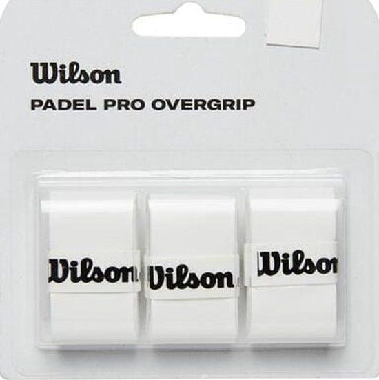 Wilson Pro Overgrip pack - 3 overgrips - Wit