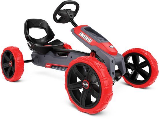 BERG Reppy Rebel Skelter - Grijs/Rood - 2,5+ Jaar