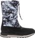 Geox Bottes de neige D Aneko Abxc Arrière + suède - Noir - 36