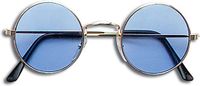 Bristol Novelty Ronde John Lennon Stijl Verkleed Bril - Blauw