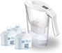 Laica Kit Convenienza J9082 Filterkan, wit, transparant, 2,3 l, 28 x 28 x 11 cm, 1,22 kg