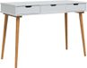 vidaXL Kaptafel FAUSKE Wit