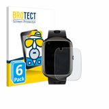 BROTECT ABUBU SmartWatch PBL2 Screenprotector Folie Beschermfolie matte 6 Stuks