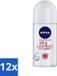 Nivea Deodorant Roller Dry Comfort 48 uur effectiviteit 50 ml Voordeelverpakking 12 stuks