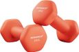 Songmics Set haltères - 2x 1 kg - orange