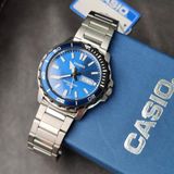 Casio MTD-125D-2A1 Herenhorloge - Blauw/Zilverkleurig
