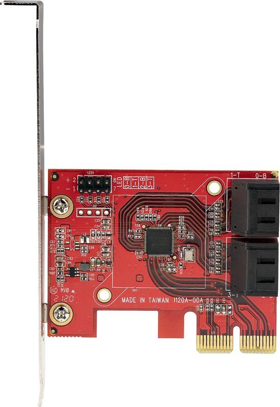 StarTech.com 4 Port SATA PCIe Card - PCI Express SATA Expansion Card - 6Gbps - ASM1164 - 4P6G-PCIE-SATA-CARD