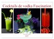 Cocktails CALVENDO Cocktails de vodka Fascination (Calendrier mural 2027 DIN A4 vertical), CALVENDO calendrier mensuel: Cocktails de vodka fascinants avec recettes