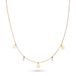 s.Oliver Ketting, elegante halsketting van gepolijst roestvrij staal, IP-goud, 47 cm, waterdicht en huidvriendelijk