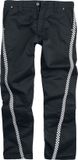 Chet Rock Workshop Broek Heren Stoffen broek - zwart - W32L34