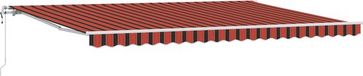 vidaXL Storenscherm 500 x 300 cm Polyester Blauw|Crème|Geel|Antraciet|Oranje