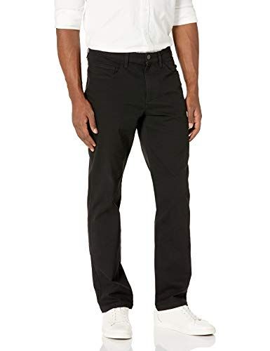 Goodthreads Men's Standard Straight-Fit 5-Pocket Chino - Black - 32W x 29L