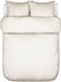 Marc O'Polo Classic Fine Stripe Dekbedovertrek Biologisch Katoen Dark Sand - Tweepersoons – 200x200/220 cm