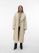VERO MODA VMANNE BERGEN XTRA LONG COAT GA Manteau matelassé femme - S - Oatmeal