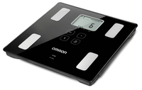 Omron VIVA Zwart Elektronische Weegschaal met Lichaamsanalyse en Vetpercentage