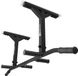 Hop-Sport HS-2001K – Barre de traction montage plafond – Multi-grip – 6 poignées antidérapantes – Avec crochet pour sac de frappe ou TRX – Fitness à domicile