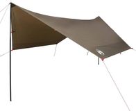 vidaXL Tente de camping - imperméable - 462x306x211 cm - vert - 1 personne - Polyester