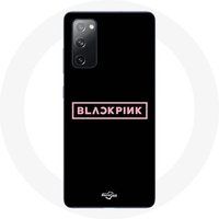 Maniacase Etui voor Samsung Galaxy S20 FE Blackpink K-pop Groep Logo Zwarte Achtergrond