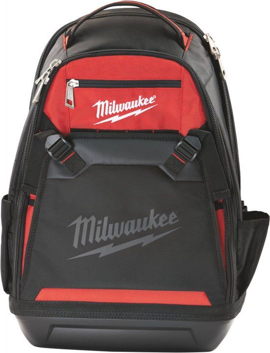 Milwaukee Jobsite Rugzak - 48228200 - Nylon - Zwart/Rood