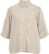 Object Objframe 2/4 Re Denim Top Dames - Robes - Beige - Taille M
