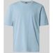 HUGO BOSS Orange T-shirt Stretch-Cotton With Logo Print Pastel Blue