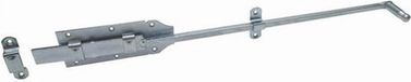 Merkloos / Sans marque A.S.F. Fischer Bv 1x stuks geel verzinkte metalen rolstaartschuiven vlak 80 x 6,5 cm