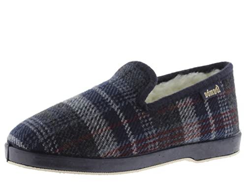 Victoria Wamba Copete Plaid Slippers - Women's - Marino - Size 39