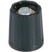 OKW A2516060 A2516060 Bouton rotatif avec borne traversante Noir (Ø x h) 16 mm x 15.5 mm 1 pièce