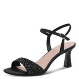 Tamaris - Dames - Sandalen - Zwart - Maat 40