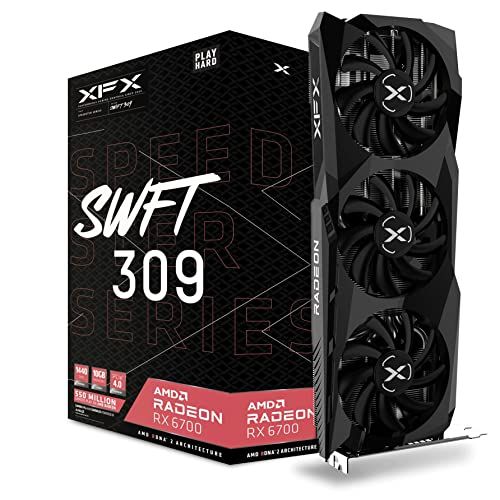 XFX RX-67XLKWFDV -VGA 8GB RADEON RX6700 SWFT309 CORE GAMING 3xDP/H SPEEDSTER SWFT309 AMD Radeon RX 6700 CORE Gaming G