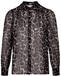 Morgan blouse met panterprint bruin/ lichtbruin