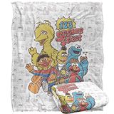 Sesamstraat Silky Touch Plaid 152 x 127 cm