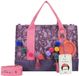 Fritzi aus Preußen Fritzi x Frida Kahlo Tote Bag Limited Nature Folk Schoudertas Canvas Rood/Paars